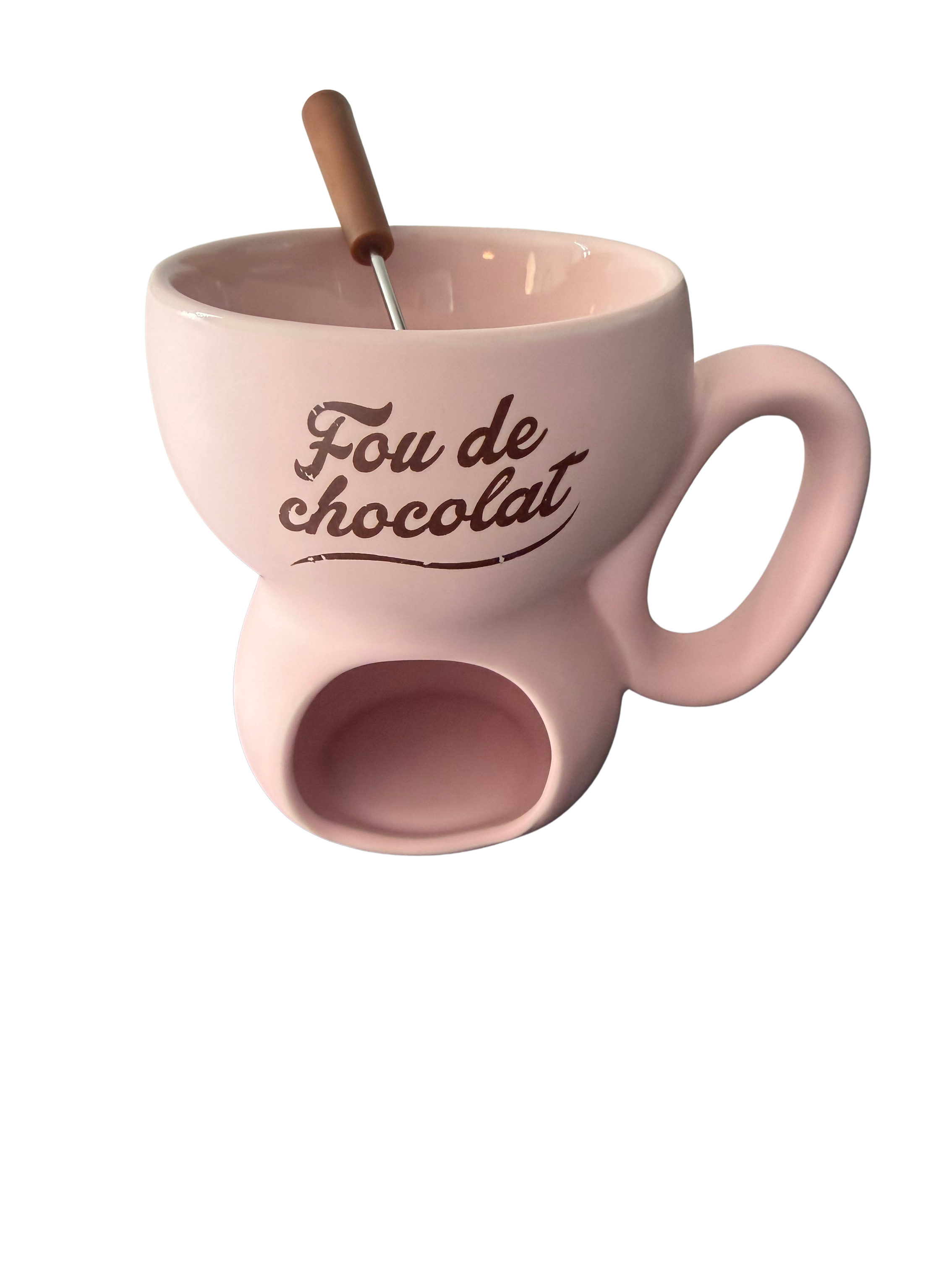 Súkkulaði fondue bolli frá Nouvel - 250 ml bleikur