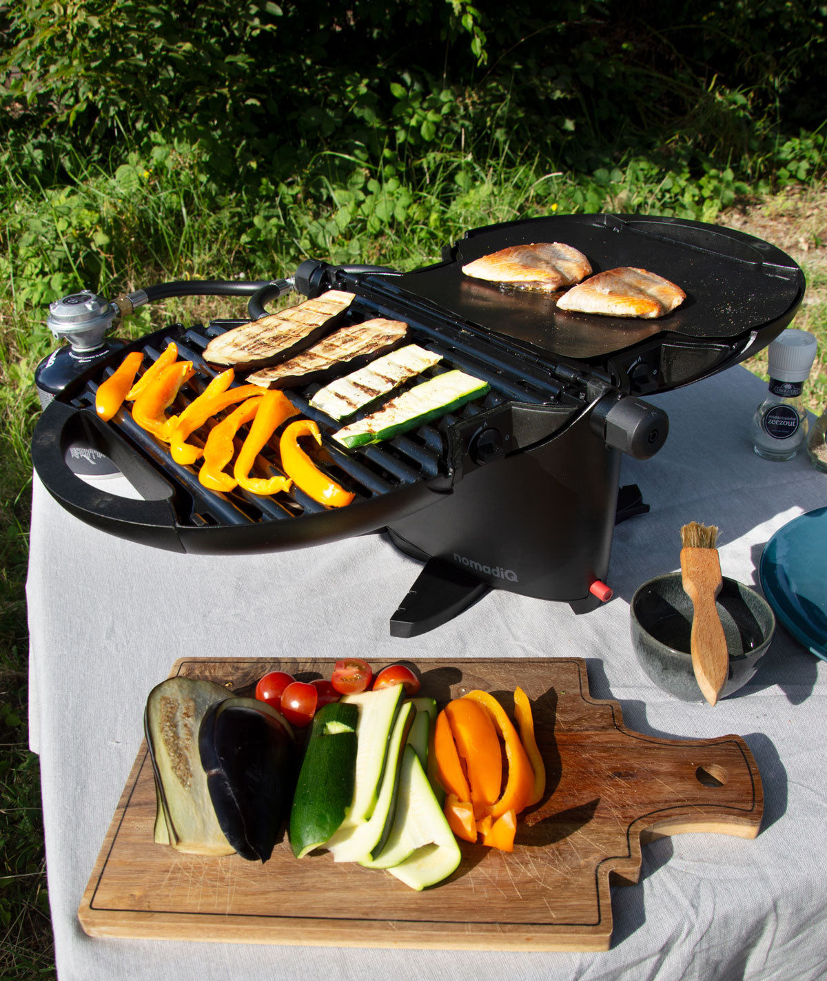 nomadiQ non-stick grillmottur 3 í pakka