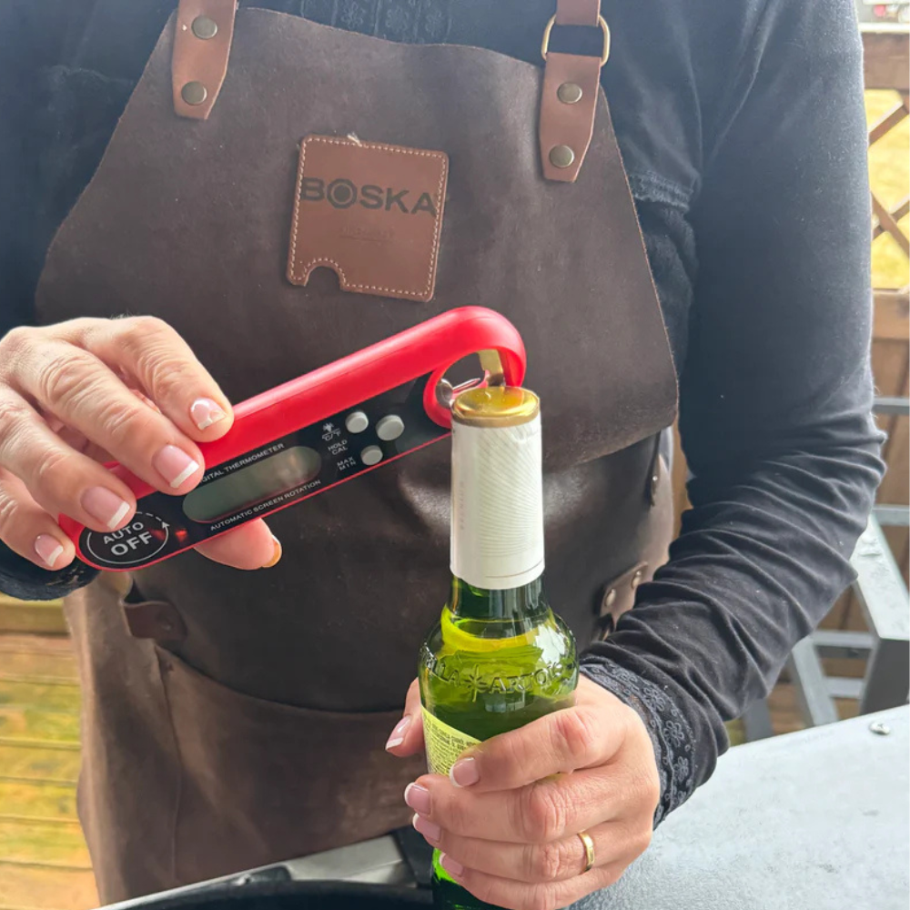 Hitamælir með innbyggðum upptakara