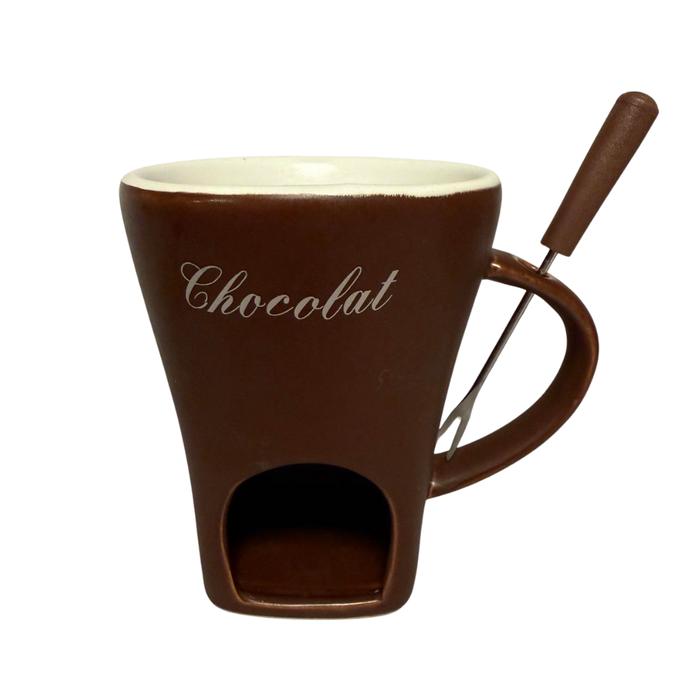 Súkkulaði fondue bollar frá Nouvel -250 ml brúnn