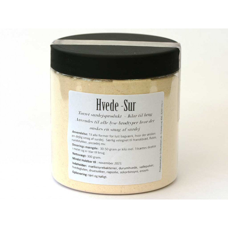 Hveiti súr gefur gott súrdeigs bragð í baksturinn