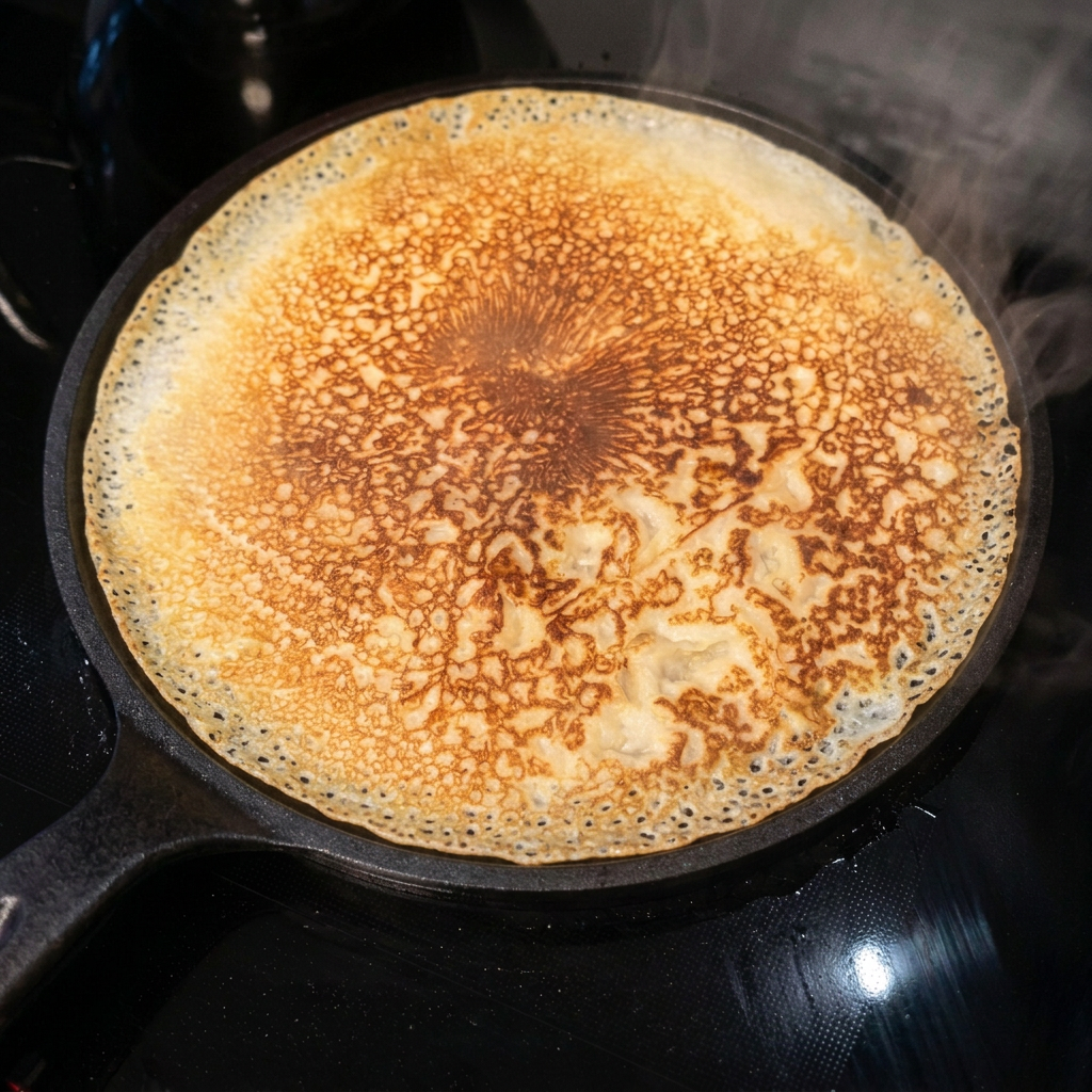 Pönnukaka með örþunnum köntum