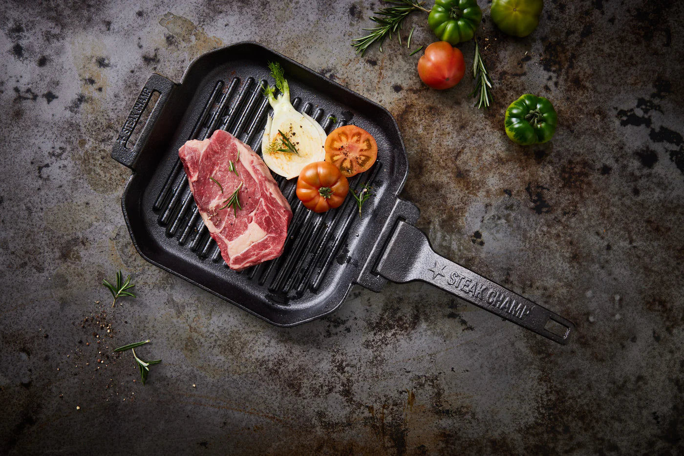 STEAK CHAMP Grillpanna