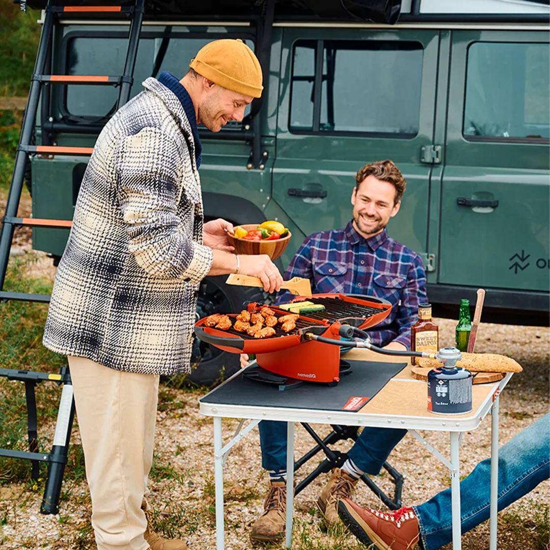 Létt ferðagrill fyrir útilegur frá Grilldrottningunni