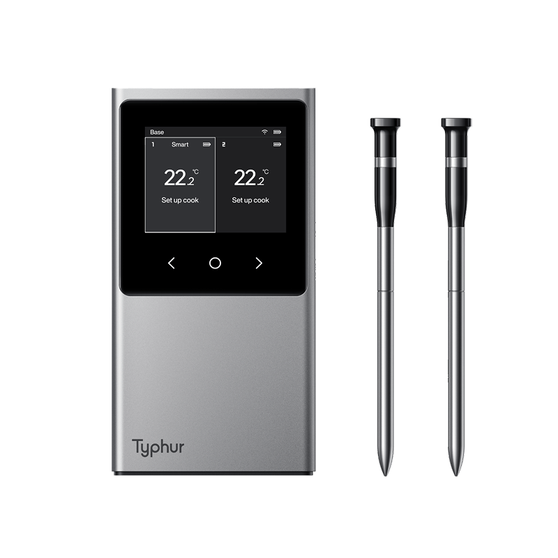 Typhur Sync Dual – þráðlaus kjöthitamælir með tveimur nemum og WiFi
